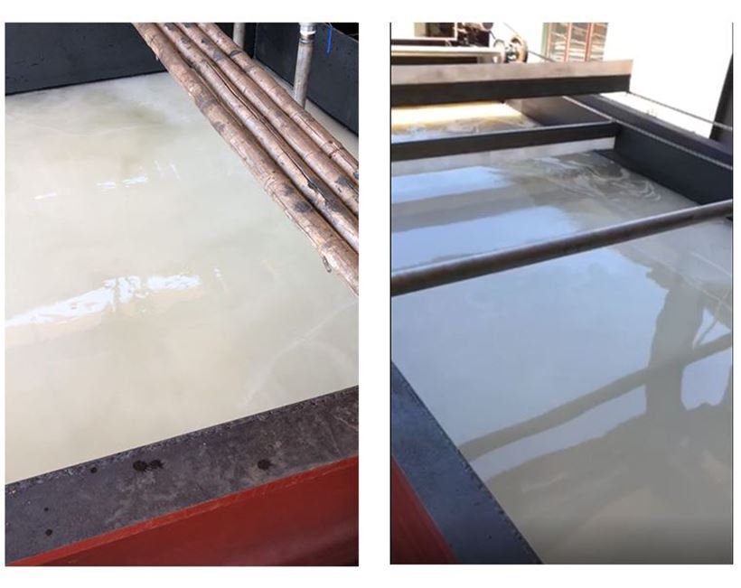 氣浮機(jī)調(diào)試出乳白狀氣水 氣浮機(jī)調(diào)試出乳白狀氣水